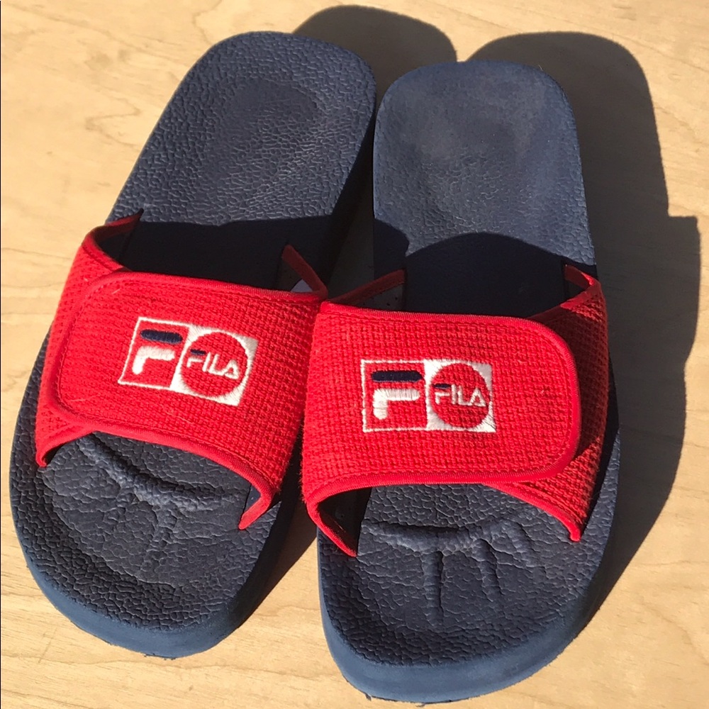 Vintage Fila Slides